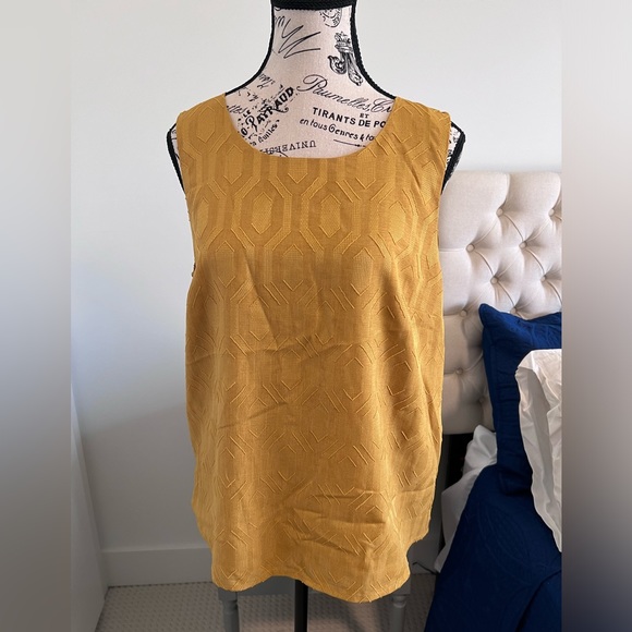 Two BR Blouses (White & Mustard) - Picture 2 of 10
